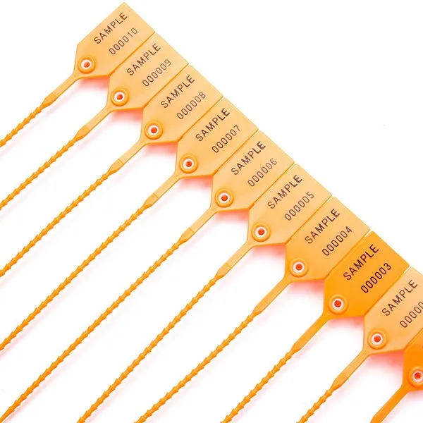 Plastforseglinger forsendelsesmærker